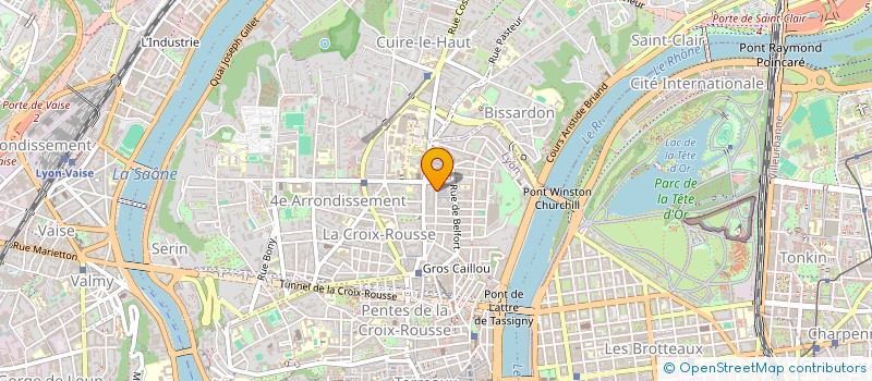 localisation de l'entreprise PRODUCTIONS BISTANCLAQUE à LYON