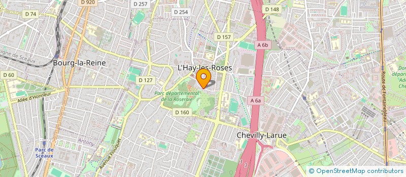 localisation de l'entreprise PRODUCTIONS CONCEPT  L'HAY-LES-ROSES