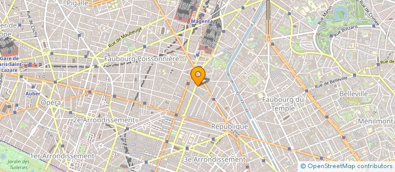 localisation de l'entreprise PRODUCTIONS EDITIONS MUSICALES EMILHENCO  PARIS