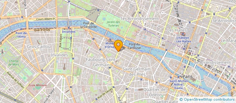 localisation de l'entreprise PRODUCTIONS HD  PARIS