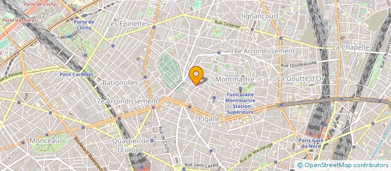 localisation de l'entreprise PRODUCTIONS MOULOUDJI  PARIS