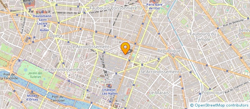 localisation de l'entreprise PRODUCTIONS PLASTIQUES DU NIVERNAIS à PARIS