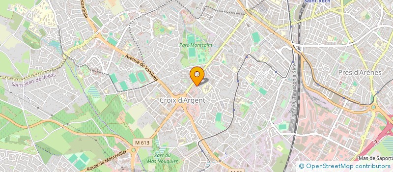localisation de l'entreprise PRODUCTIONS POINT DOC à MONTPELLIER
