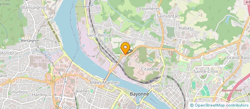 localisation de l'entreprise PRODUCTIONS TARRABILLON  BAYONNE