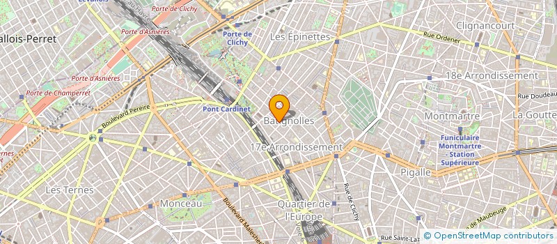 localisation de l'entreprise PRODUCTIQUE ET INFORMATIQUE  PARIS