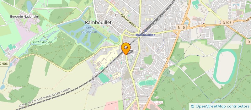 localisation de l'entreprise PRODUCTISSIME à RAMBOUILLET