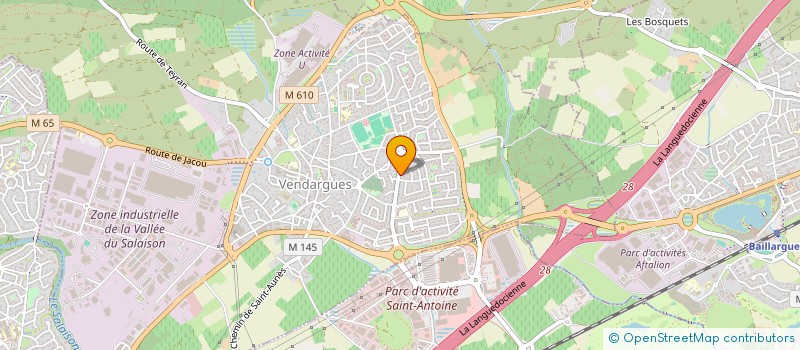 localisation de l'entreprise PRODUCTIZE.CLOUD à VENDARGUES