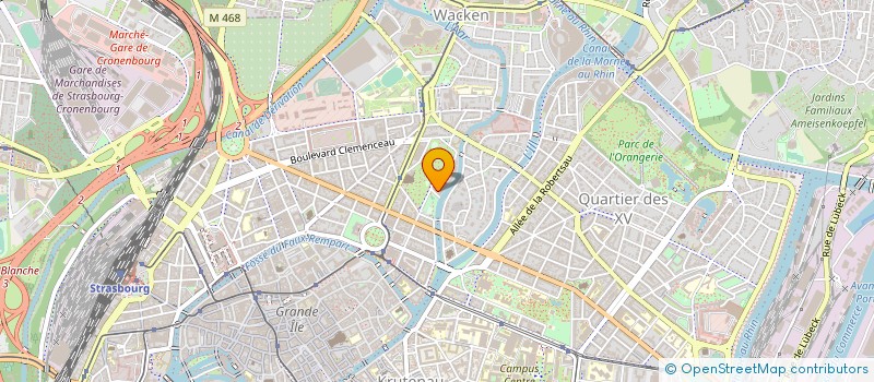 localisation de l'entreprise PRODUCTSUP à STRASBOURG