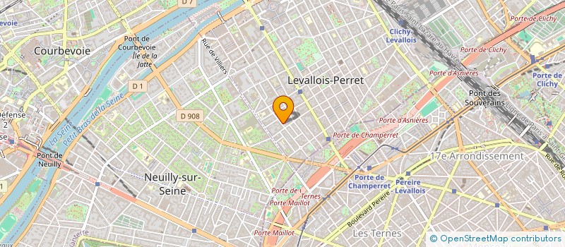 localisation de l'entreprise PRODUIRE A PARIS à LEVALLOIS-PERRET