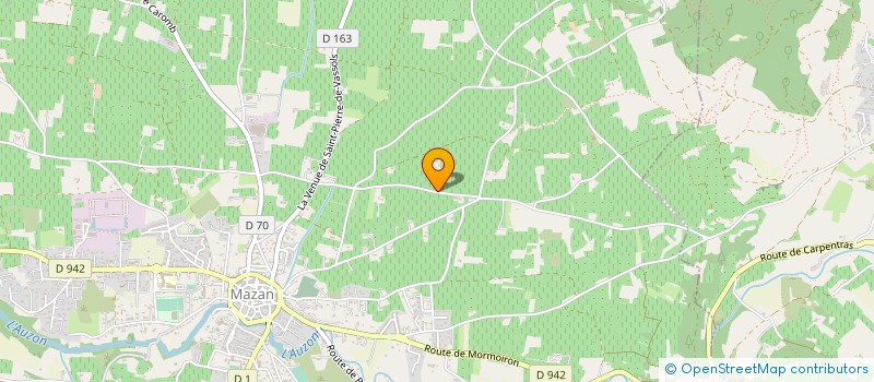 localisation de l'entreprise PRODUIRE POUR MIEUX FAIRE  MAZAN