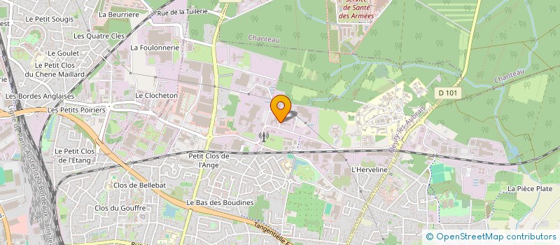 localisation de l'entreprise PRODUIT SERVICES INDUSTRIELS  FLEURY-LES-AUBRAIS
