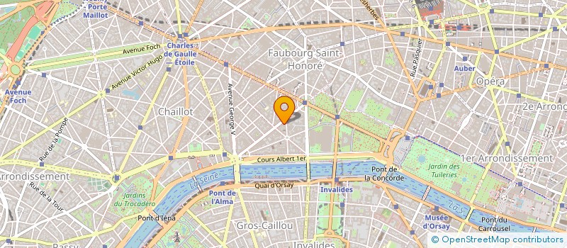 localisation de l'entreprise PRODUITS AGRICOLES ET DERIVES à PARIS