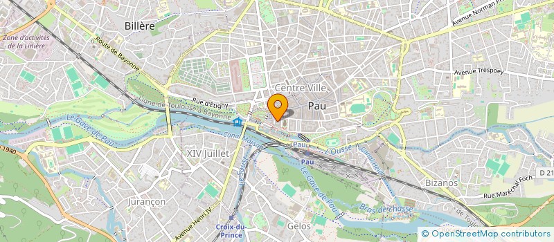 localisation de l'entreprise PRODUITS ALIMENTAIRES HALLAL à PAU