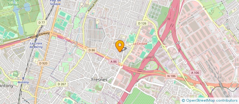 localisation de l'entreprise PRODUITS ALIMENTAIRES MOHAMMED MBARKI à FRESNES