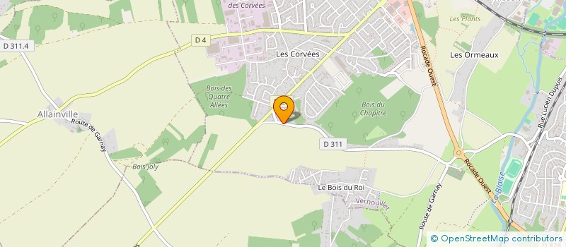 localisation de l'entreprise PRODUITS DE FRANCE à VERNOUILLET