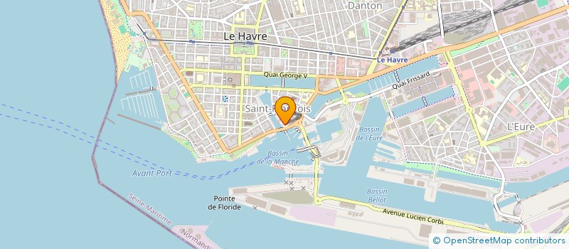 localisation de l'entreprise PRODUITS DE LA PECHE HAVRAISE à LE HAVRE