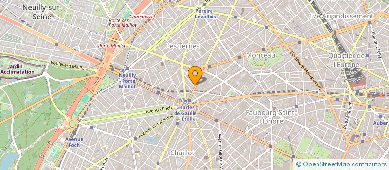 localisation de l'entreprise PRODUITS DE LOISIRS SPORTIFS à PARIS
