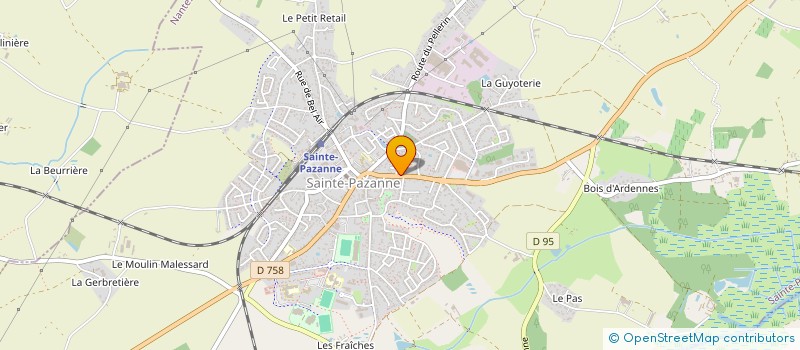 localisation de l'entreprise PRODUITS EN PAYS DE RETZ à SAINTE-PAZANNE