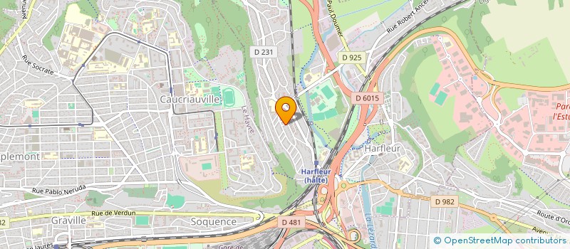 localisation de l'entreprise PRODUITS ET ACCESSOIRES INDUSTRIELS à GONFREVILLE L ORCHER