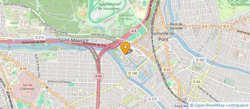 localisation de l'entreprise PRODUITS FINS à SAINT-MAURICE