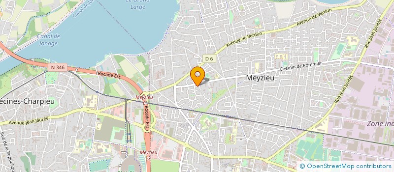 localisation de l'entreprise PRODUITS HALIEUTIQUES DISTRIBUTION  MEYZIEU