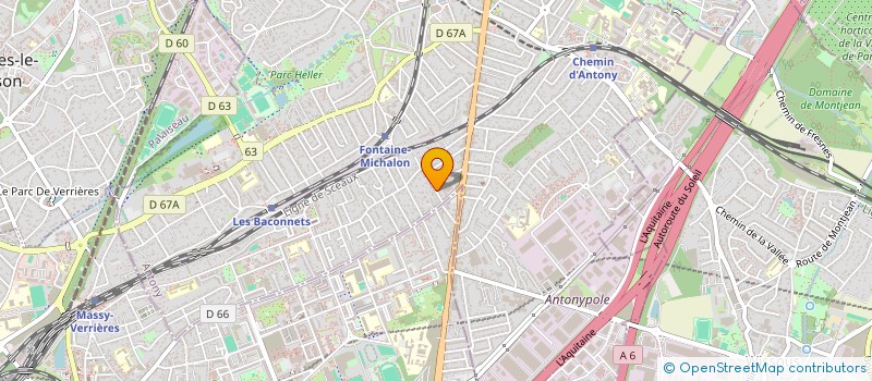 localisation de l'entreprise PRODUITS PEDROSA à ANTONY