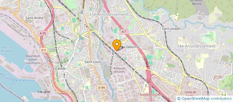 localisation de l'entreprise PRODUITS ROSANIC à MARSEILLE