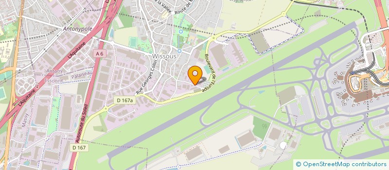 localisation de l'entreprise PRODUITS SERVICES EQUIPEMENTS à WISSOUS