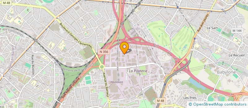 localisation de l'entreprise PRODUITS SPECIALISES DU BATIMENT à MARCQ-EN-BARŒUL