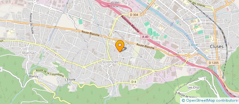 localisation de l'entreprise PRODULASE TECHNOLOGIES à SCIONZIER
