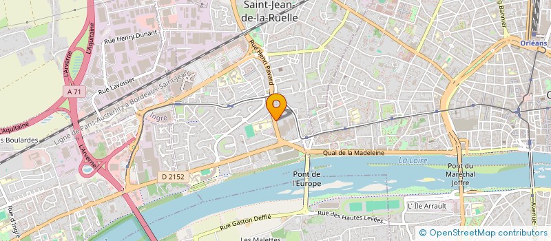 localisation de l'entreprise PRODULIFT  FLEURY-LES-AUBRAIS