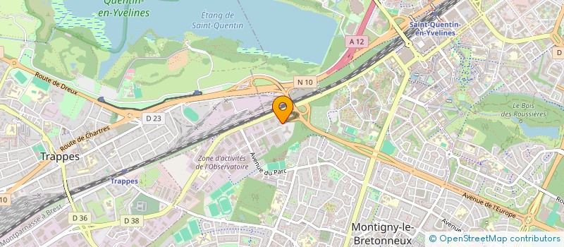 localisation de l'entreprise PRODWAYS RAPID ADDITIVE FORGING à MONTIGNY-LE-BRETONNEUX