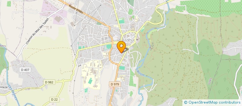 localisation de l'entreprise PRODYS  UZES