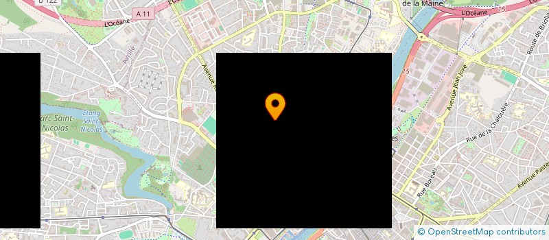 localisation de l'entreprise PROEKOS PRODUCTION à ANGERS