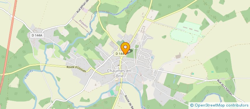 localisation de l'entreprise PROELEC à CHAUMES-EN-BRIE
