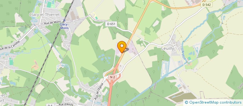 localisation de l'entreprise PROELEC COM à LAON