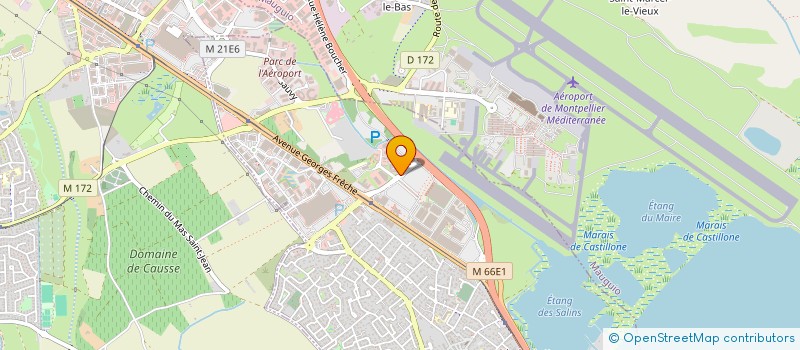 localisation de l'entreprise PROEQUIP à SAINT-AUNES