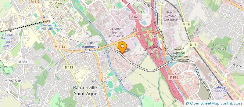 localisation de l'entreprise PROESA CONSEIL ET RECRUTEMENT  TOULOUSE