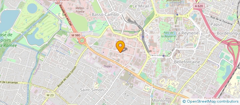 localisation de l'entreprise PROESIS à TOULOUSE