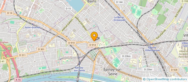localisation de l'entreprise PROETANCH à EPINAY-SUR-SEINE