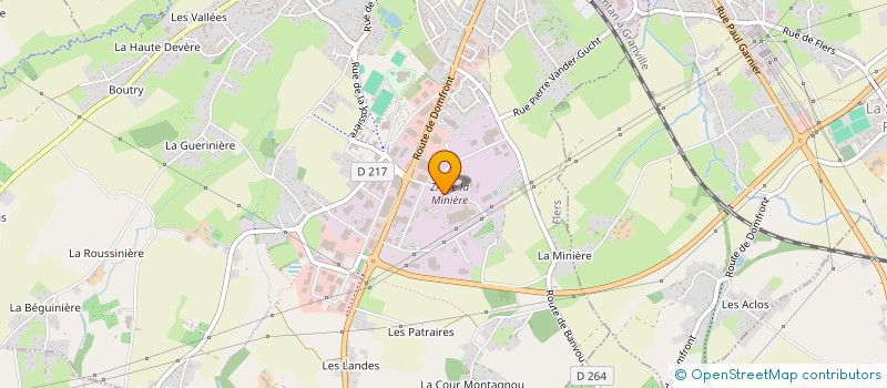 localisation de l'entreprise PROETANCHE à FLERS