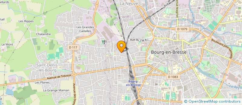 localisation de l'entreprise PROF ET BIEN PLUS à BOURG-EN-BRESSE
