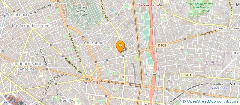 localisation de l'entreprise PROF'FORME  PARIS