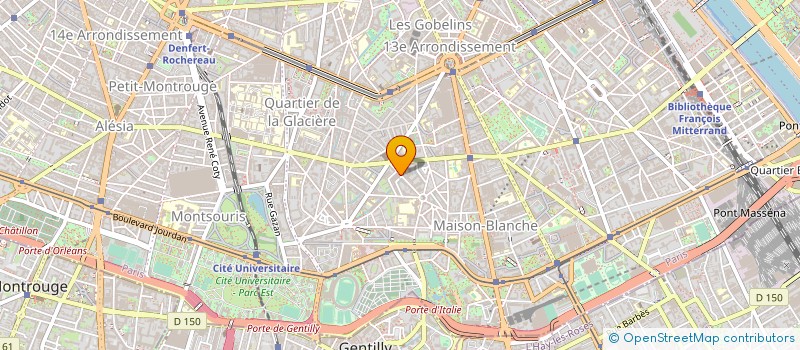 localisation de l'entreprise PROFAC  PARIS