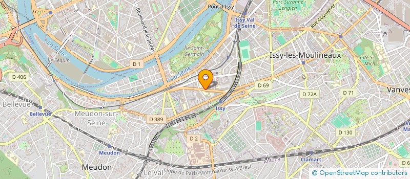 localisation de l'entreprise PROFARBAT à ISSY-LES-MOULINEAUX