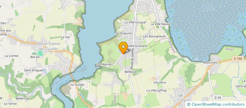 localisation de l'entreprise PROFECAD  SAINT-JACUT-DE-LA-MER