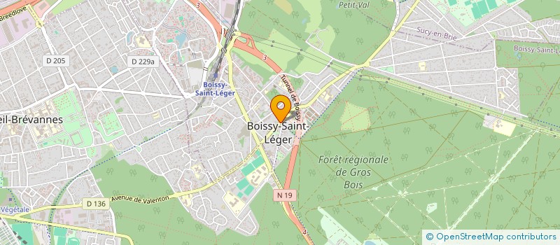 localisation de l'entreprise PROFEEL DESIGN à BOISSY-SAINT-LEGER