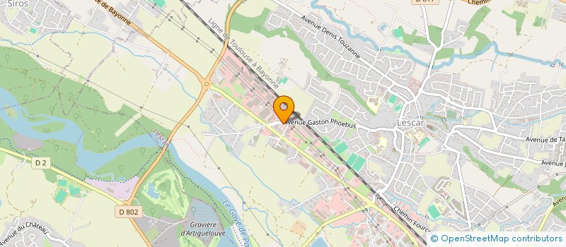localisation de l'entreprise PROFEEL-GROUP à LESCAR