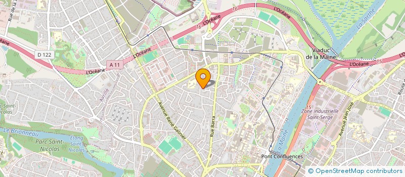 localisation de l'entreprise PROFENSE PROTECTION à ANGERS