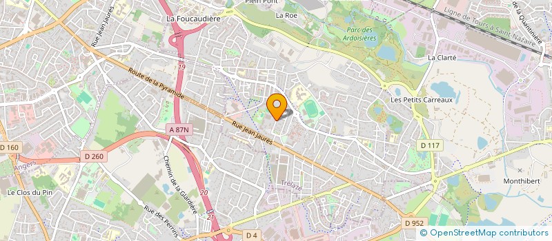 localisation de l'entreprise PROFERO RENOVATION REHABILITATION  TRELAZE